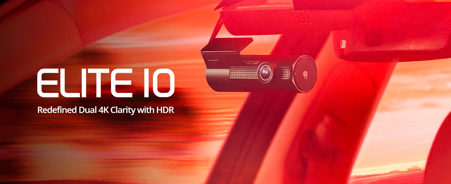 BlackVue Elite 10 — Redefined Dual 4K Clarity with HDR